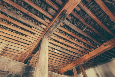 Eski ahşap tavan