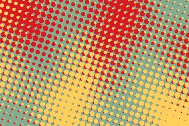 Renkli arka plan ile dots.