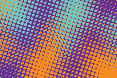 Renkli arka plan ile dots.