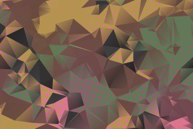 Çok noktalı düşük Poli arka plan.