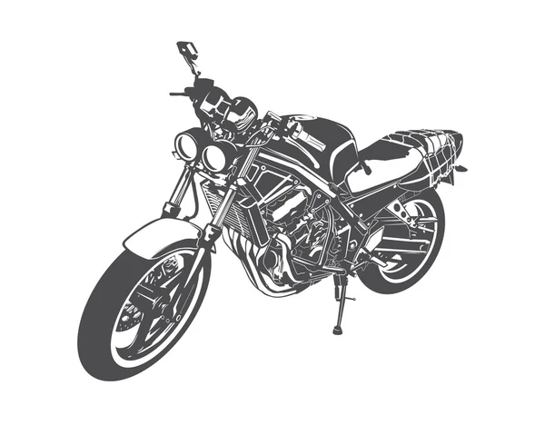 Sport Motorrad Vektor — Stockvektor