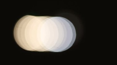 Hareketli renkli bokeh.