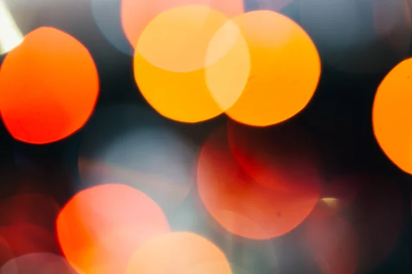 Bunte Bokeh-Lichter Hintergrund Nahaufnahme. — Stockfoto