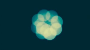 Mavi ve beyaz bokeh taşıma.