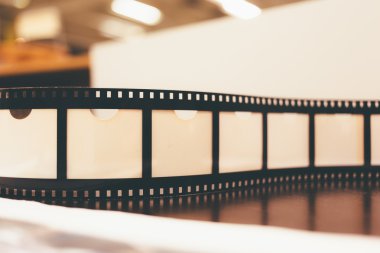 Makara film kapatmak yukarıya fotoğraf.