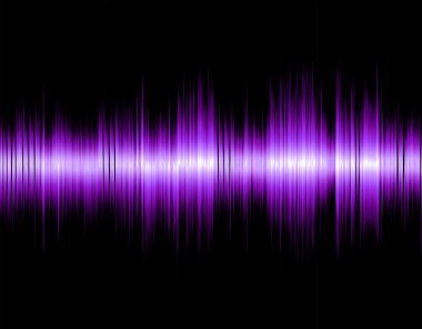 Tasarım soyut dijital ses dalgası.