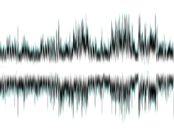 Design abstract digital sound wave. — Stock Photo, Image