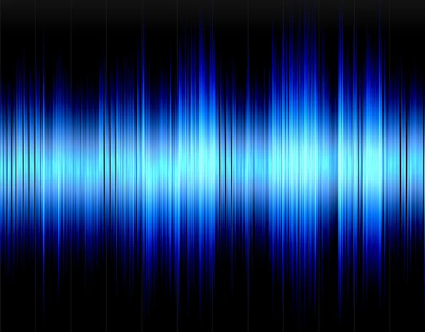 블루 추상 디지털 사운드 웨이브. — 스톡 사진