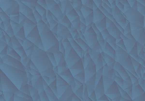 Fondo azul abstracto formado por triángulos . — Archivo Imágenes Vectoriales