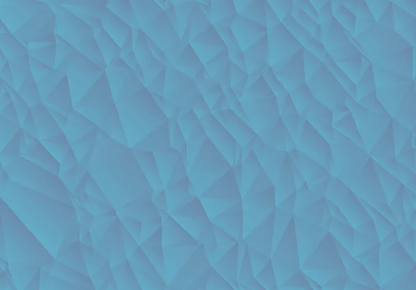 Abstrakter blauer Hintergrund bestehend aus Dreiecken. — Stockvektor
