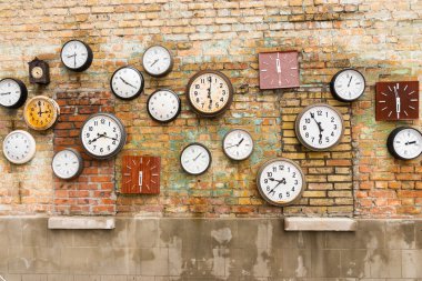 Arka plan duvar saatlerinin oluşur