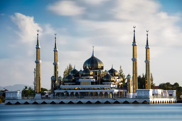 Crystal mosque in Kuala Terengganu — Stock Photo, Image