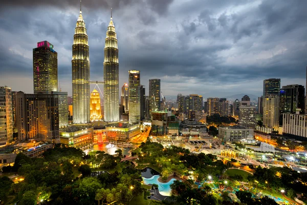 Skyline Kuala lumper — Foto de Stock