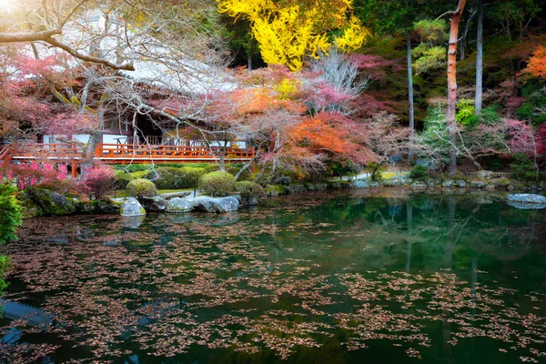 Φθινοπωρινό πάρκο στο ναό Daigoji — Φωτογραφία Αρχείου