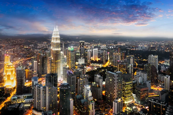 Kuala Lumpur cidade — Fotografia de Stock