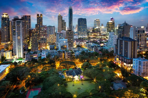 Bangkok city skyline — Stock Photo, Image