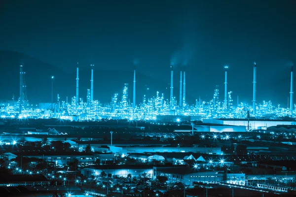 Refinery plant area — Stock Photo, Image