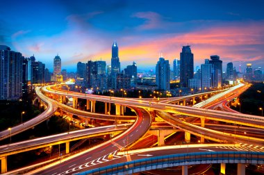 yükseltilmiş yol kavşağı shanghai