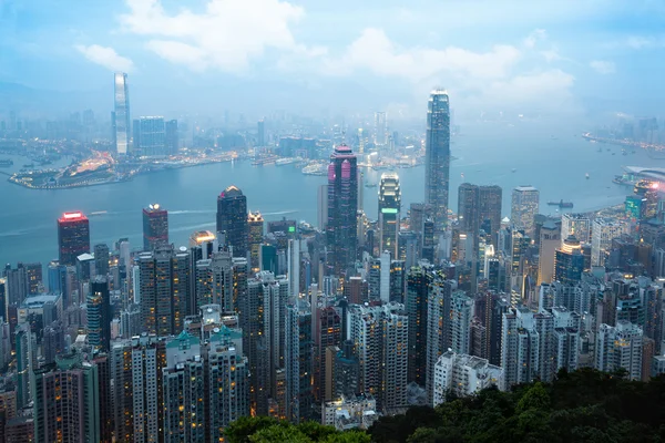 The victoria peak — Stock Photo, Image