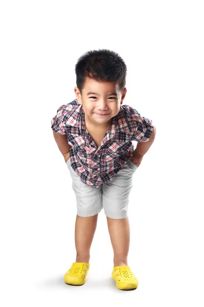 Adorable little asian boy — Stock Photo, Image