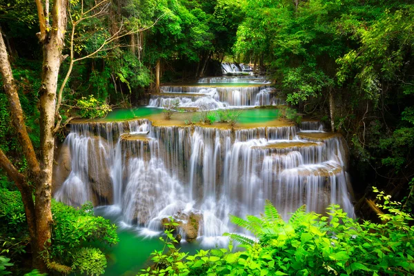 Cachoeira Huay Mae Kamin — Fotografia de Stock