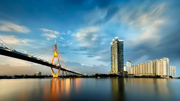 Bhumibol brug — Stockfoto