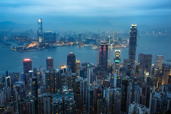 Hong kong skyline — Stock Photo, Image