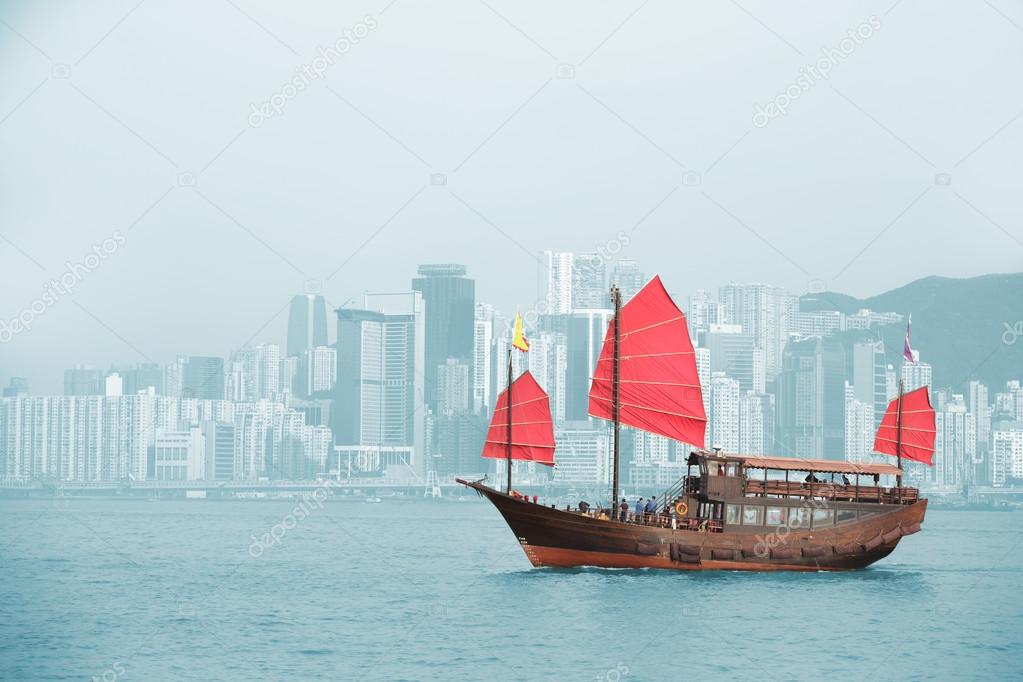 Hong Kong harbour