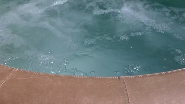 Jacuzzi bañera — Vídeo de stock