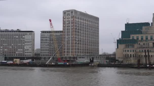 London United Kingdom Circa November 2020 Завершення Зйомок Столиці Від — стокове відео