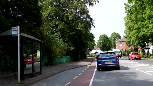 Kidderminster England Vereinigtes Königreich Circa Juni 2021 Autoscheibe Auf Der — Stockvideo