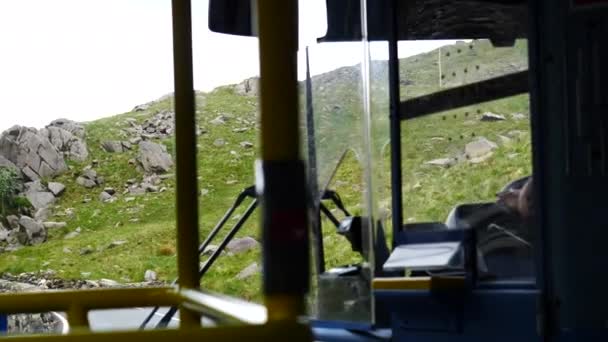 Llanberis Ten Kuzey Galler Deki Snowdonia Dağlarında Pen Geçidi Yakınındaki — Stok video