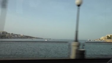 Otobüs pencereden görünümü St Pauls bay