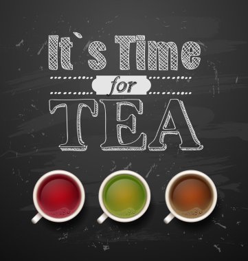 çay türleri. çay bardağı