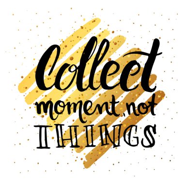 yaratıcı grafik şablonu fırça yazı tipleri Inspirational quotes