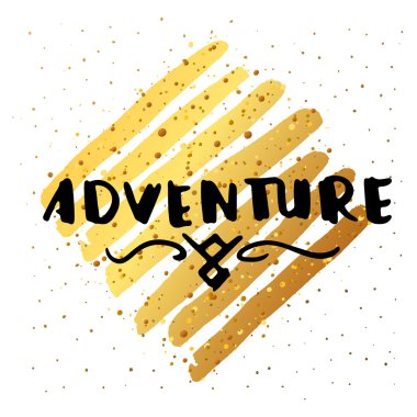 yaratıcı grafik şablonu fırça yazı tipleri Inspirational quotes