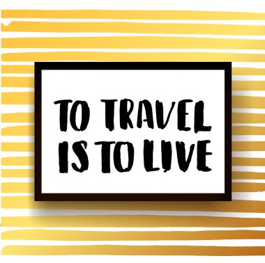 yaratıcı grafik şablonu fırça yazı tipleri Inspirational quotes