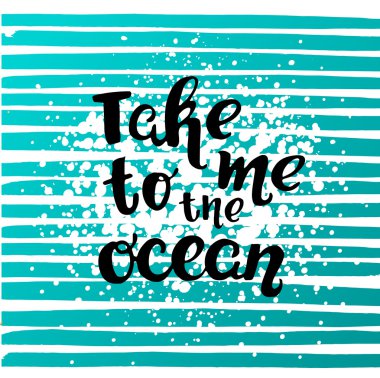 yaratıcı grafik şablonu fırça yazı tipleri Inspirational quotes