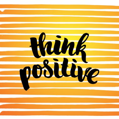 yaratıcı grafik şablonu fırça yazı tipleri Inspirational quotes