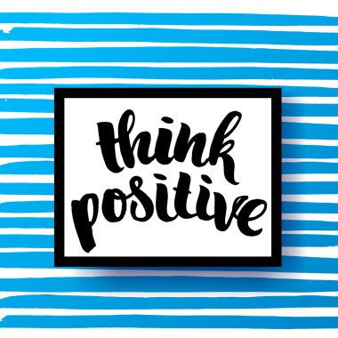 yaratıcı grafik şablonu fırça yazı tipleri Inspirational quotes