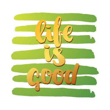 yaratıcı grafik şablonu fırça yazı tipleri Inspirational quotes