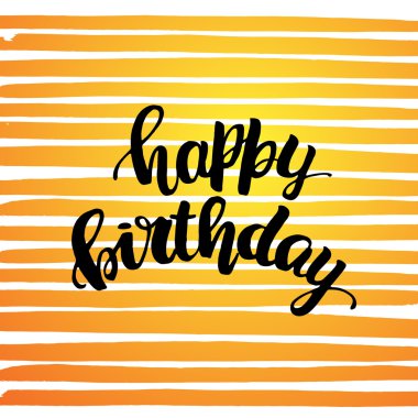 yaratıcı grafik şablonu fırça yazı tipleri Inspirational quotes