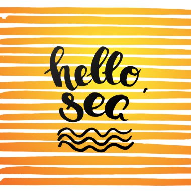 yaratıcı grafik şablonu fırça yazı tipleri Inspirational quotes