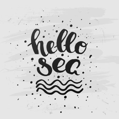 yaratıcı grafik şablonu fırça yazı tipleri Inspirational quotes