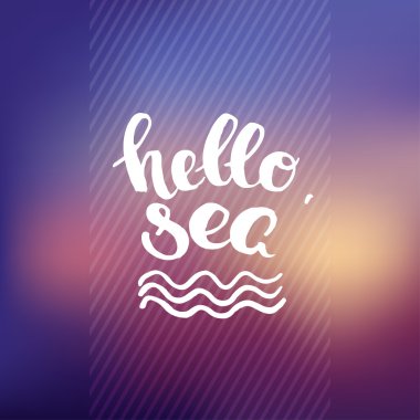 yaratıcı grafik şablonu fırça yazı tipleri Inspirational quotes