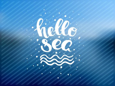 yaratıcı grafik şablonu fırça yazı tipleri Inspirational quotes