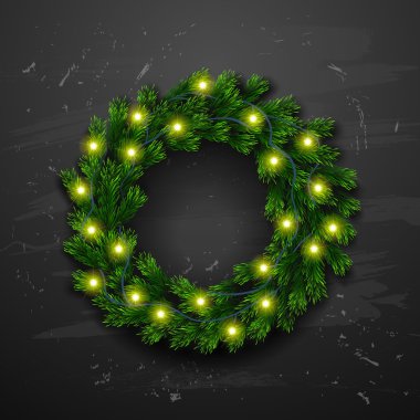 vektör Noel tebrik kartı