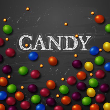 şeker vektör arka plan