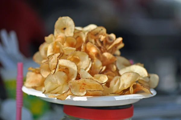 Potatischips — Stockfoto