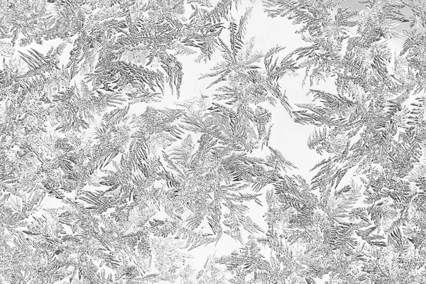 Closeup of snow or ice crystals — Stock Photo, Image